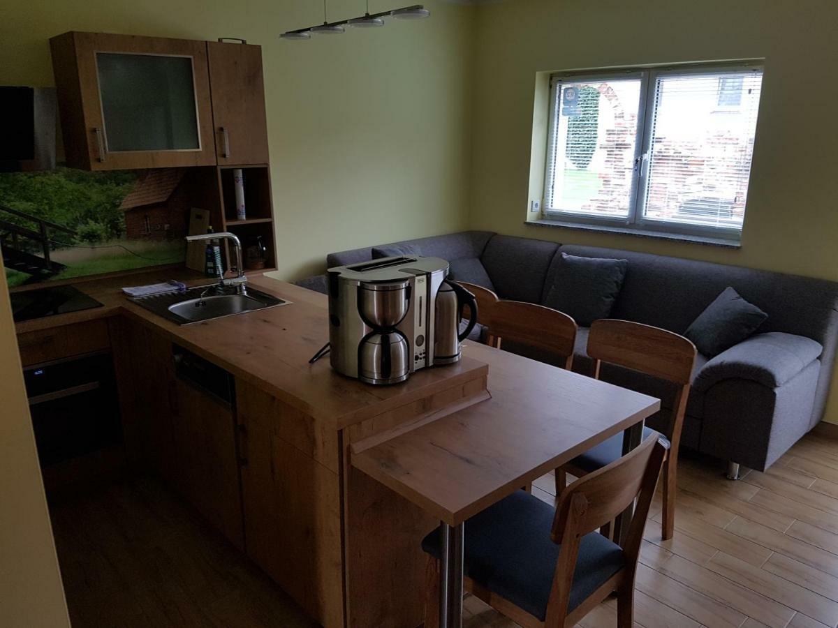 Ferienwohnung Am Muehlstein Lübben Exteriör bild
