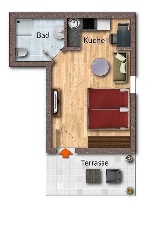 Ferienwohnung Am Muehlstein Lübben Exteriör bild